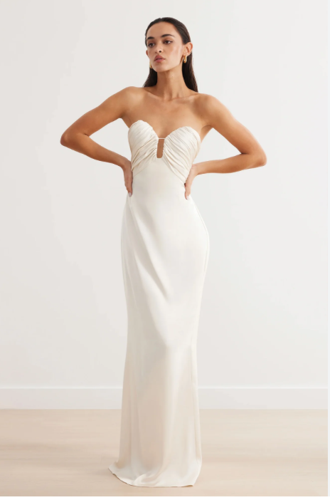 Lexi Magnolia Dress in Cream